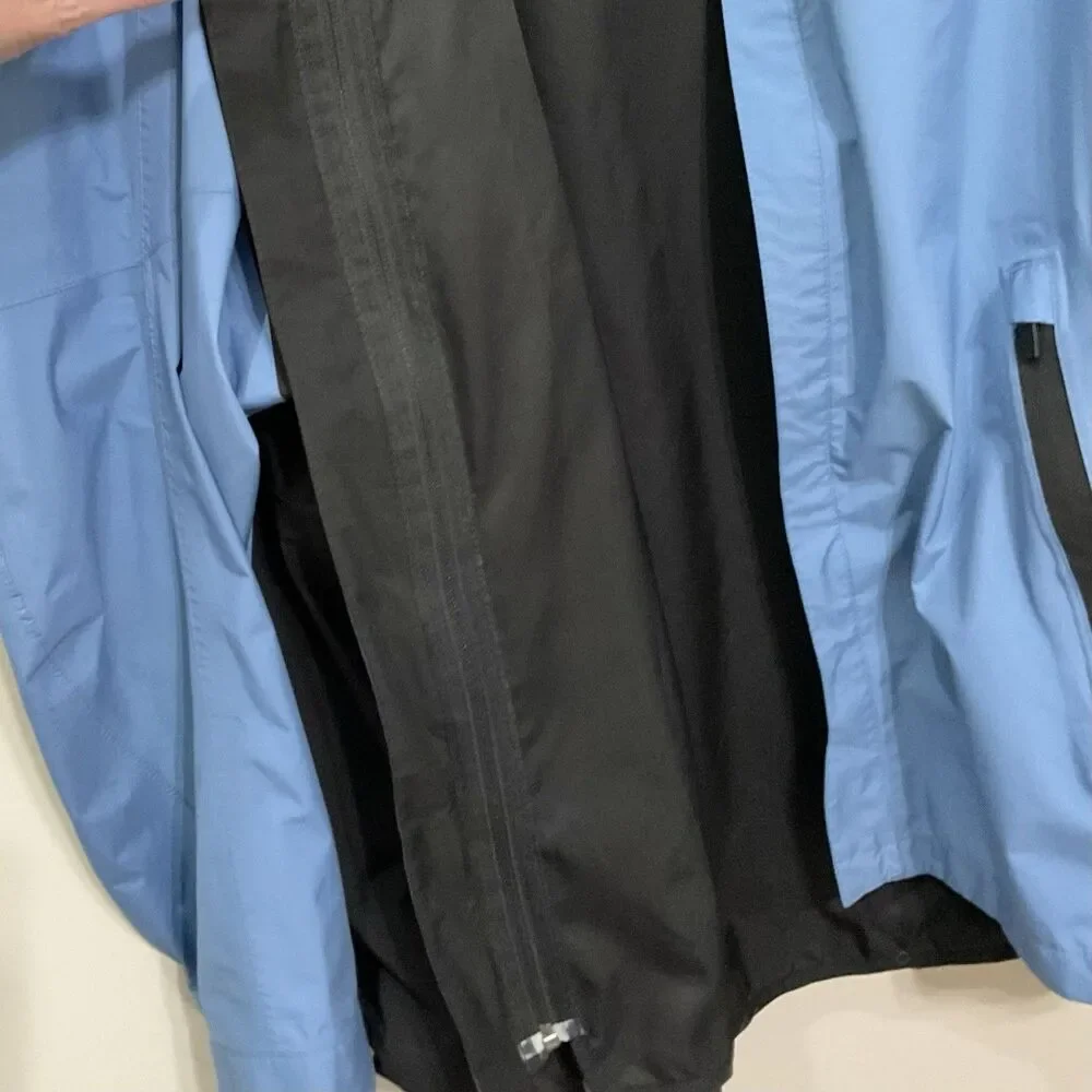 Zero Restriction Jacket Mens Sz XL Blue Full Zip Gore Waterproof Golf Contender